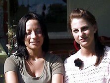 Ersties: Permissive girls make out in the dressing room