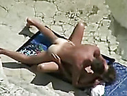 Older Beach Fuck Of Pair Caught On Web Camera