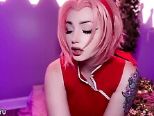 SAKURA LOSES HER VIRGINITY TO NARUTO POV ROLEPLAY DREAM SOLO!