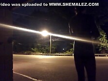 Butt Naked In The Street (Ts Publicprincess)