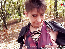 German mature trashy slut POV porn