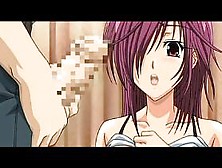 Wet Hentai Cutie Learning To Give Blowjob