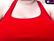 Brunette Bbwflorence masturbates on webcam