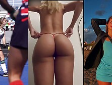 Hockey Player With Super-Sized Ass