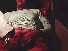 Aunty with big boobs seduces her man mate for night car sex while speaking Telugu dirty talk