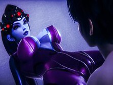 Widowmaker Sucks My Huge Penis | 3D Hentai Overwatch