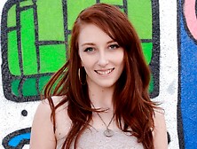 Brunette babe Lilith Adams anally impaled from behind as she likes