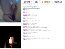 Playing with a sex toy on webcam