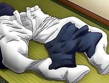 Busty hentai sex bomb gets wet pussy licked good