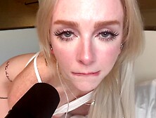 SELF PERSPECTIVE ASMR Sex Roleplay. Swallowing, Riding, Wet Cunt Sounds & Climax All For You - Remi Reagan