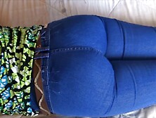 Look at the large butt of the charming stepmother, this babe likes to show it off and make the weenies very ha