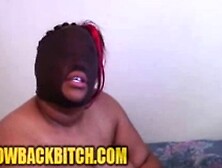 CRIP FUCKS sexy Fat Pig Black ass Gf in prison for mu