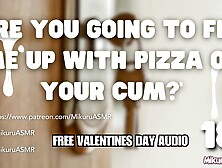 [FULL NSFW] Pizza Slut asks to be FILLED UP! F4M │ Cream-pie │ British │ Breeding │ Daddy Kink