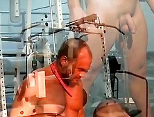 Master Colin Steele's Gym Workout - Ball Busting Training With Jessica Rabbit