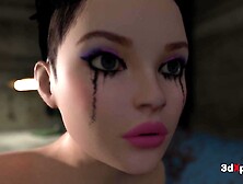 Taryn’s Ashfall hunt — raw sex in bunker ruins - sloppy oral-sex, perspired cowgirl & hard doggy style