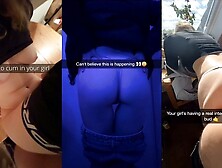 College Bitches Snapchat Compilations Of Sleazy Fucking - Full Lenght