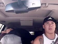 Busty Latina Girl Kesha Ortega Fucks Guy In Backseat Of Car - Ortega Twins