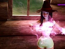 Magician PERV Hottie plays with a Man from the Street - Toon Sex Parody 2025