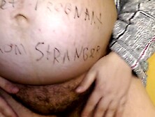 POV: Cheating wife Milky Mari meet her cuckold hubby with a surprise written on her preggo stomach