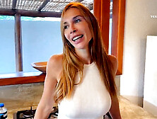 Curvy stepmom Lu Roque plays with her sexy stepson in a steamy roleplay