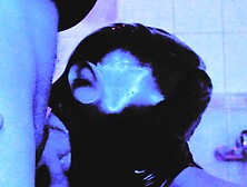 Fetish Latex Milf Goddess Eva suck Big Dick Blowjob Mask BDSM High Heels Leather deepthroat