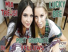 And Post Graduate Fellows With Lucky Bee And Mia Trejsi