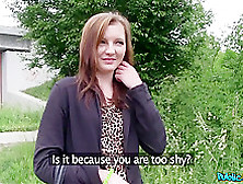 Tyna in College Pussy Almost Too Tight to Fuck - PublicAgent