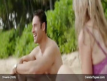 Radha Mitchell Sexy Cleavage  Tiera Skovbye Hot Bikini