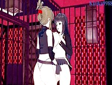 Setsuko Ohara And Chitose Kisaragi Engage Inside Insane Dyke Play - Irresistible Robot Wars Z & V Anime