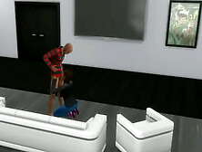 Hidden Life - Whore cheating on her boy secret camera