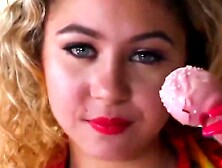 Petite Bombshell Allie Addision Gives You A Hand Job To Remember