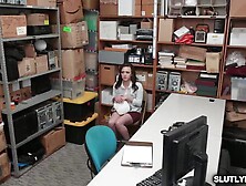 Alex More giving the LP Officer a hot slobbery blowjob