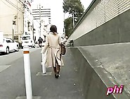 Hot Ass Shone Underneath Her Coat In This Sharking Video