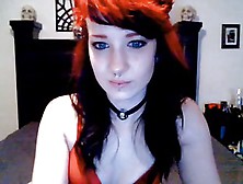 Beautiful Redhead On Cam