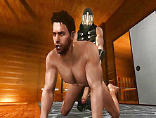 Ryu Hayabusa And Chris Redfield