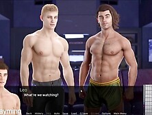 (Gay) Two Dudes In One Clip! College Freshmen Physical #8 With Hentaigayming