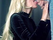 Blonde MILF Loves Facial After Blowjob