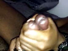 Two Black Cocks Rubbing Together