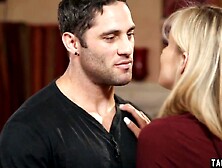 Dumbass bf so blonde 18 Jillian Janson plowed his friend