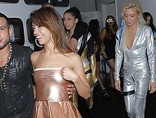 Hard fuck in the club with a long-legged Latina Veronica Rodriguez