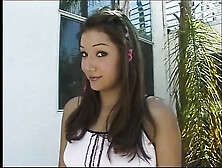 Charming Brunette hair Doll Enjoys Hardcore FMM 3some