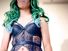 Angel Rios Is Such A Perfect Crossdresser!!