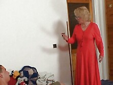 Wife Catches Her Old Mom Jumping His Rod