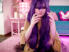 Cute Cosplay Slut Vs Anal Toys