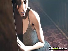 Lara Croft Futanari Lesbin Sex Scene