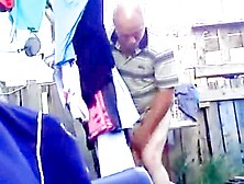 Guy pantsed multiple times