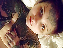 Let Me Tease You.  Tattooed Lesbian Huge Boobs