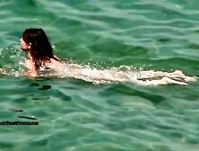 Cute Nudists On The Beach