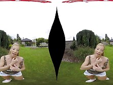 RealityLovers - Lusty Blonde cougar inside VR