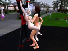 Girl pounded on X Bar